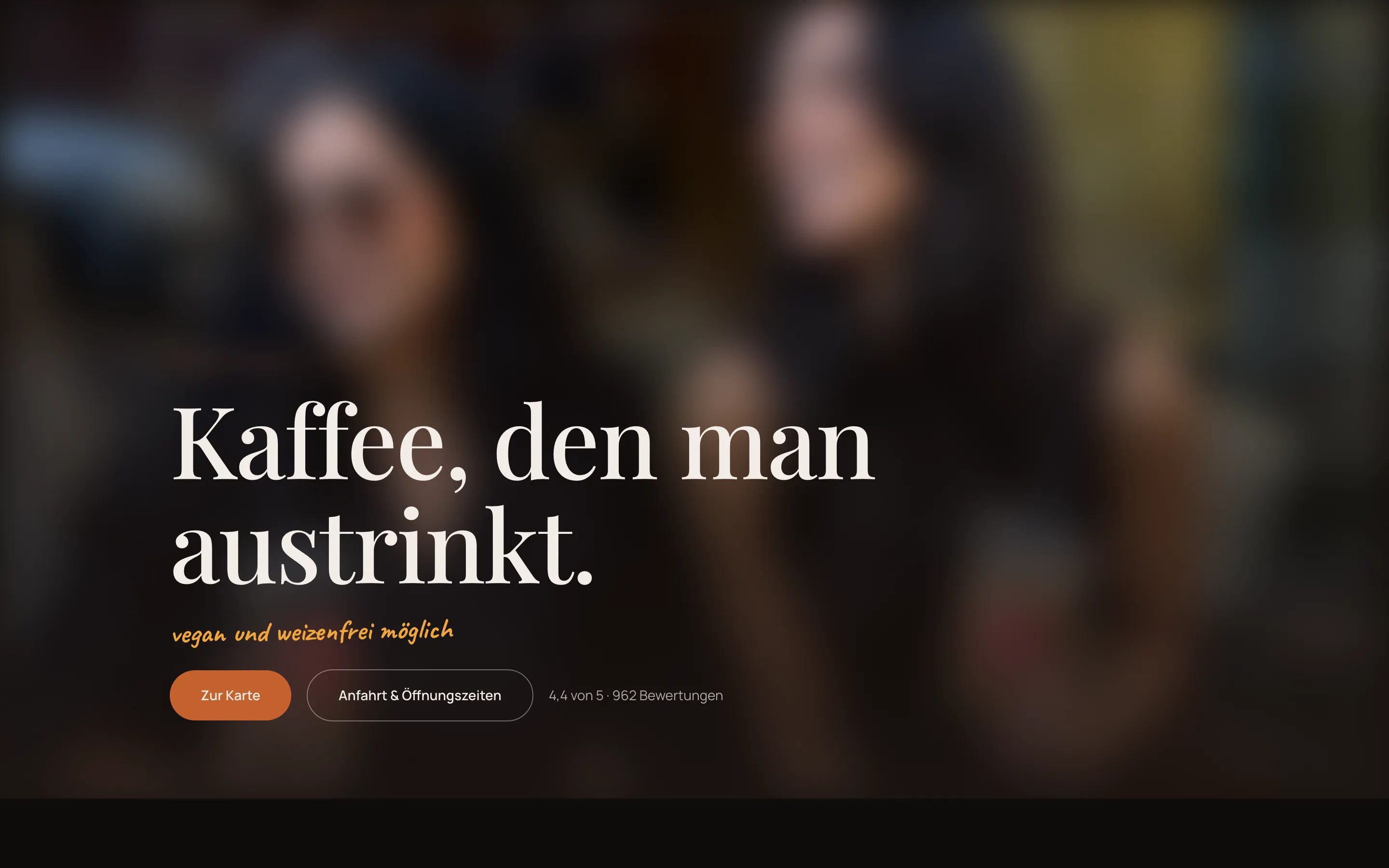 Café, Innenstadt