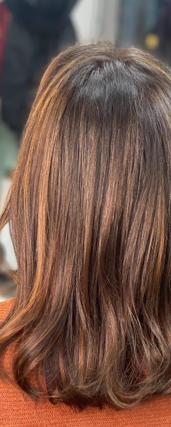 Balayage & Glossing Transformation in Dortmund — Nachher